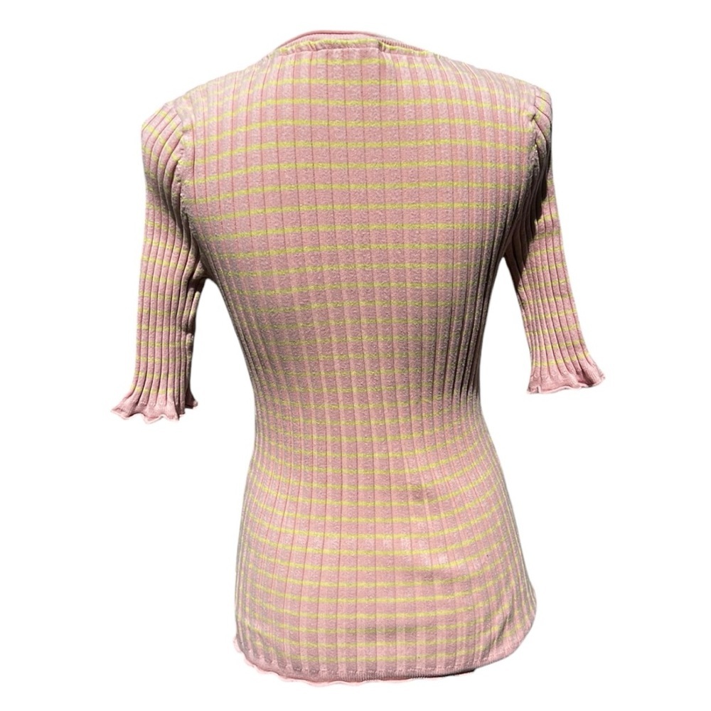 🌻Sundance Living Y2K Legend Henley top Size LP (Large Petite) - Picture 7 of 8